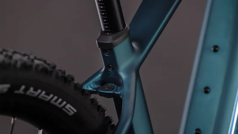 2026 Cube Reaction Hybrid One 600 - Hardtail Electric Mountain Bike - Royal Green / Prism-4