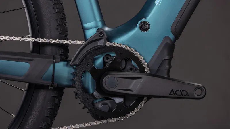 2026 Cube Reaction Hybrid One 800 - Trapeze frame eBike - Royal Green / Prism-5