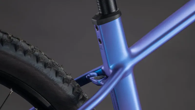 2026 Cube Reaction Hybrid One 800 E-MTB in Blue Iris/Reflect-6