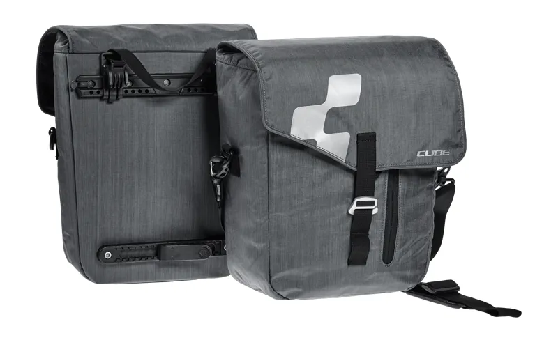 2020 Cube City Cycling Panniers in Grey