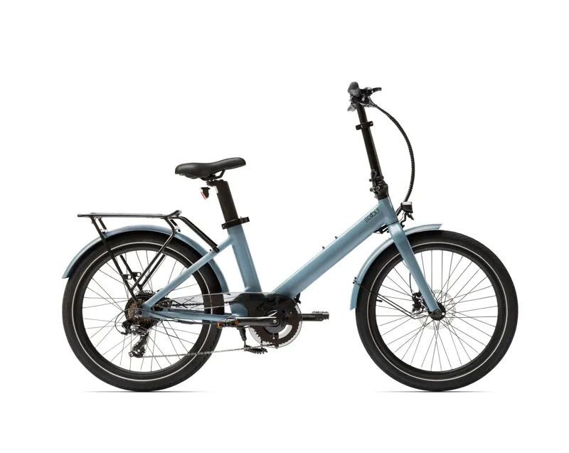 2022 Eovolt Evening - Folding Electric Bike - Ocean Blue