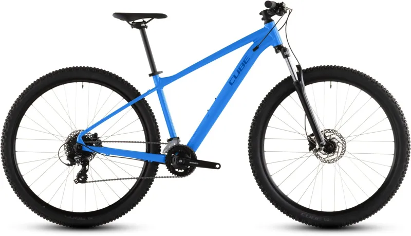 2026 Cube Aim One - Aluminium Mountain Bike - Marlin Blue / Reflex
