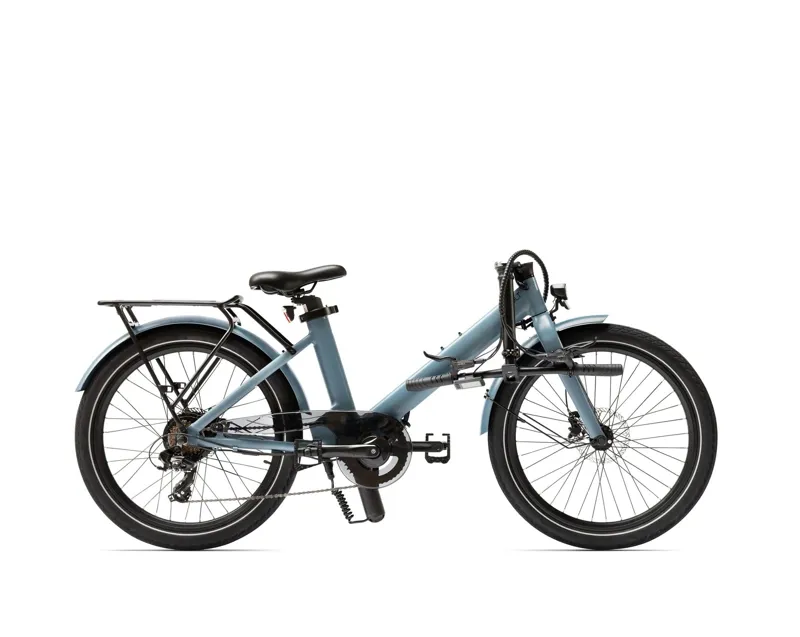 2022 Eovolt Evening - Folding Electric Bike - Desert Sand-3
