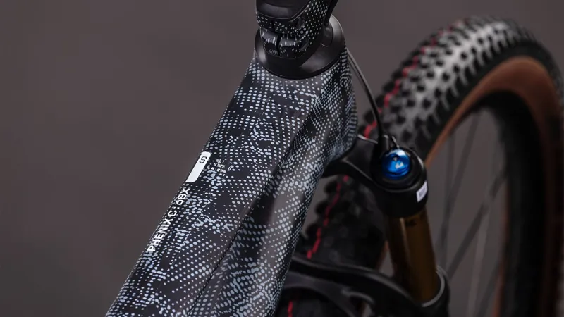 2026 Cube Phenix C:68X SLT - Carbon hardtail mountain bike - Matrix Black and White-1