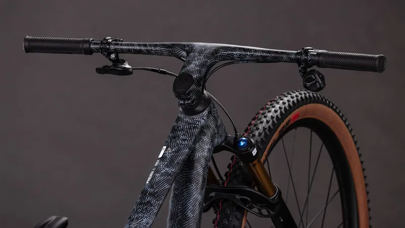 2026 Cube Phenix C:68X SLT - Carbon hardtail mountain bike - Matrix Black and White-2