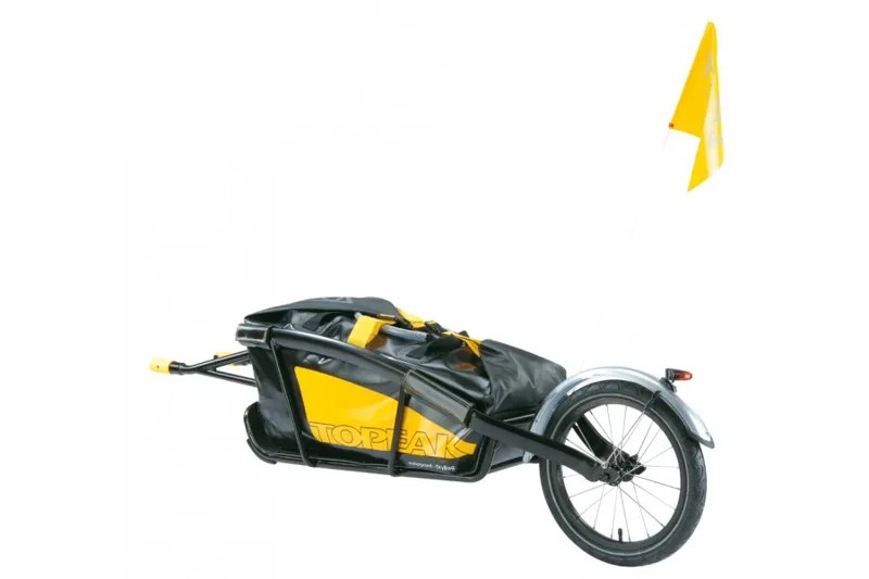 Topeak Journey 12mm Axle Trailer in Black/Yellow-3