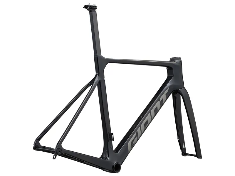 2025 Giant Propel Advanced Pro Road Frameset - Gloss Carbon - Chrome-2