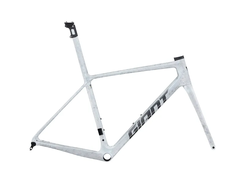 2025 Giant TCR Advanced SL Frameset - Road Race Frameset - Opal Brushed Chrome