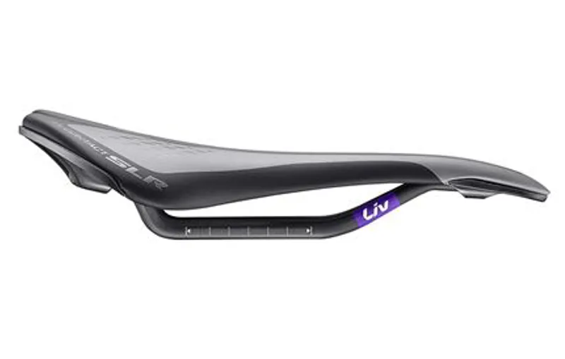 Liv Contact SLR Saddle - Upright - Black-2