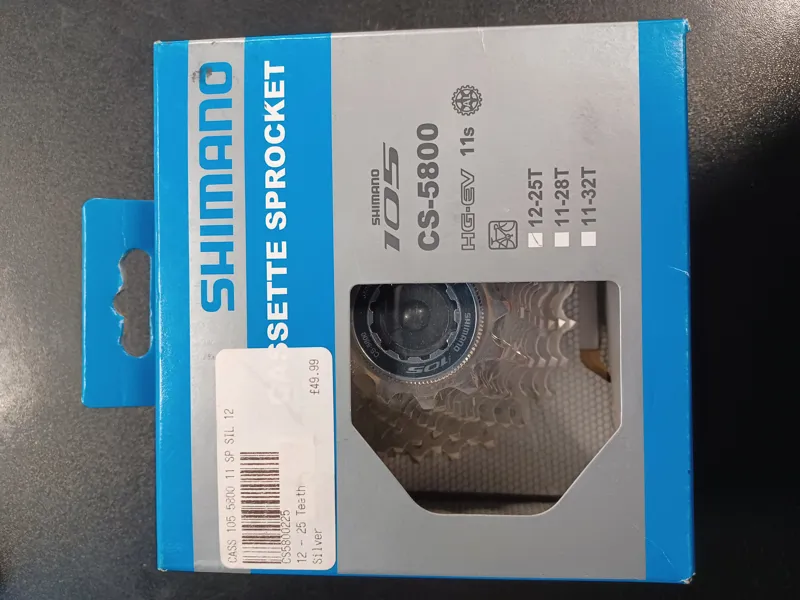 Shimano Cassette 105 5800 11 speed 12-25