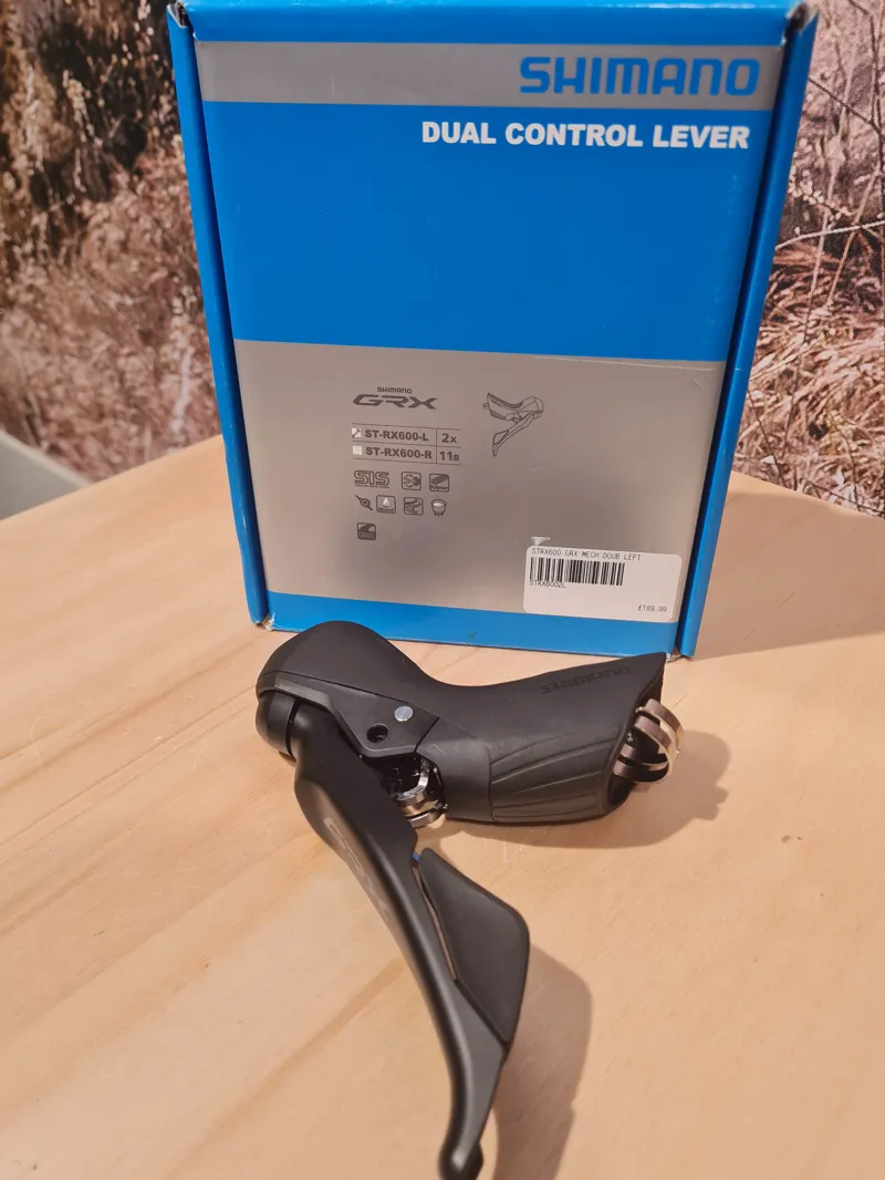 Shimano Grx ST-RX600 Mechanical Shift Hydraulic STI Lever - Left 2 speed shifter