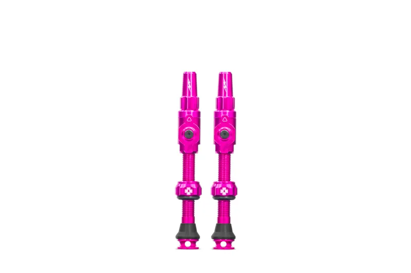 Muc-Off Tubeless Valves Big Bore Lite - Pink-2