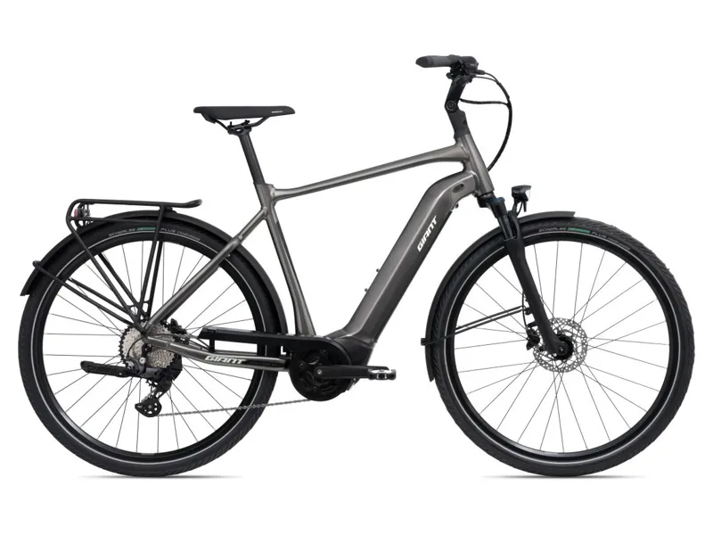 Giant DailyTour E+ 2 - Electric Hybrid Bike - Space Grey
