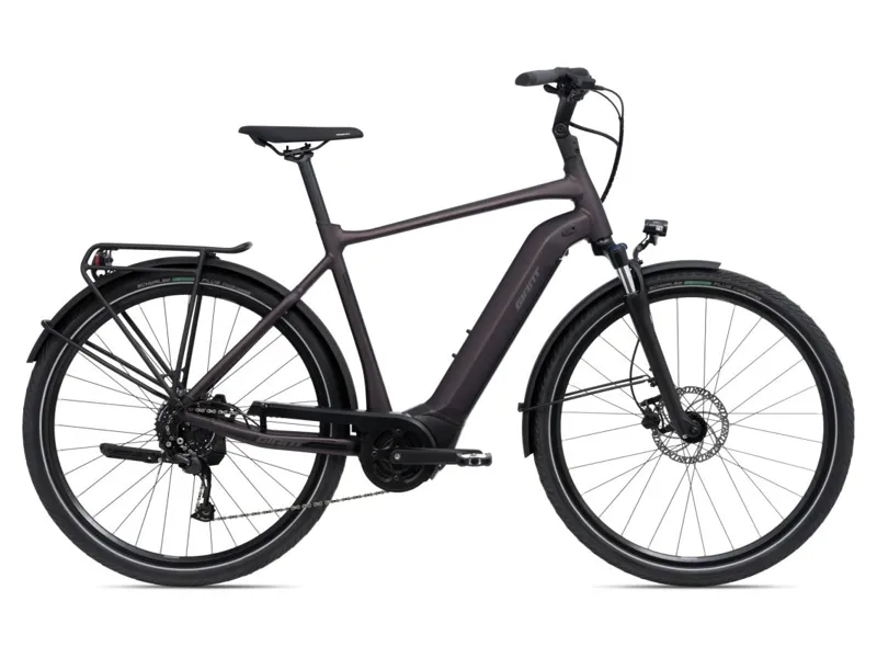 Giant DailyTour E+ 3 - Electric Hybrid Bike - Rosewood