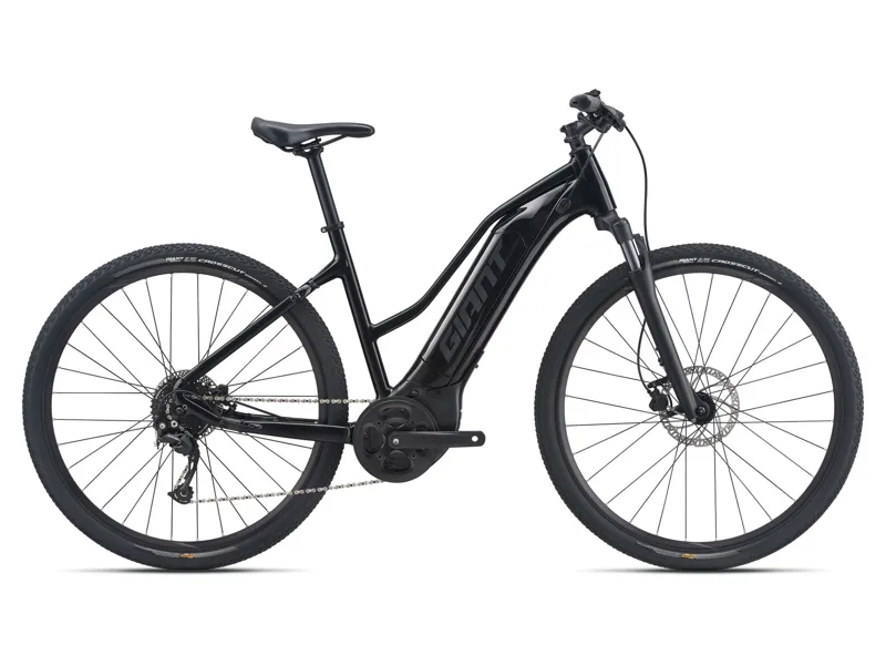 2022 Giant Roam E+ Staggered Electric Hybrid Bike - Black