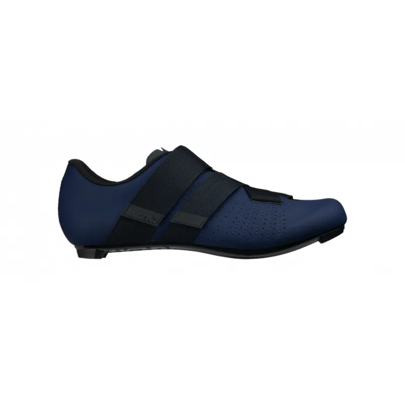 Fizik R5 Tempo Powerstrap Road Shoe in BLACK AND NAVY