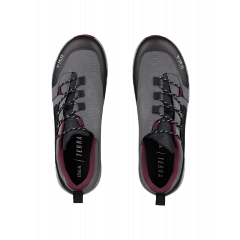 Fizik X2 Terra Ergolace Shoes - Grey / Grape-2