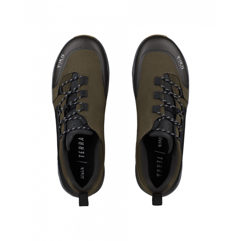 Fizik X2 Terra Ergolace Shoes - Olive / Caramel-2
