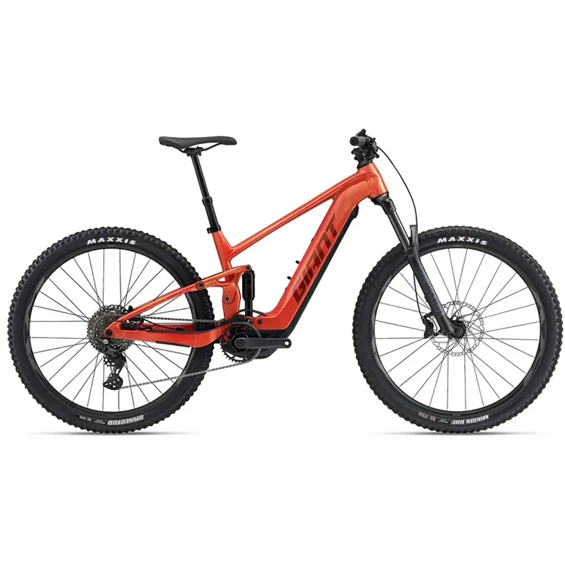 2023 Giant Stance E+ 1 Full Suspension E-MTB - Helios Orange