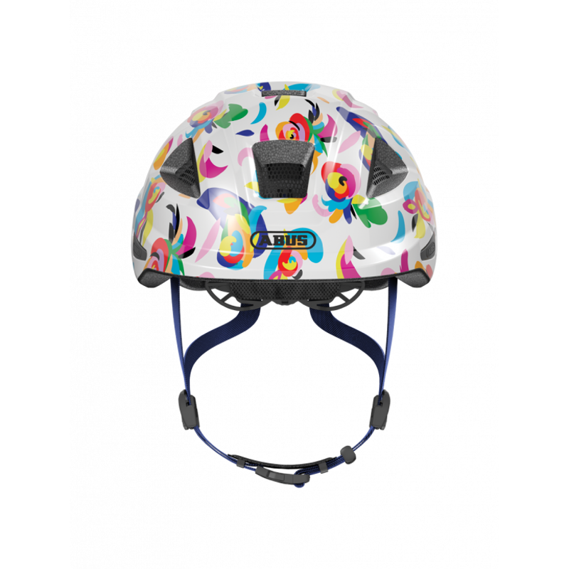 ABUS Anuky 2. 0 White Parrot KIDS HELMET-1