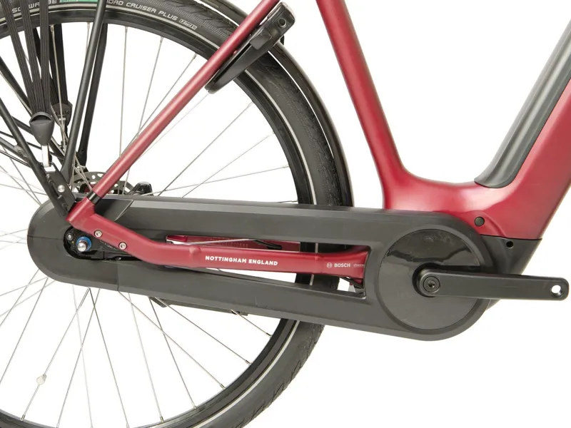 2024 Raleigh Motus Tour - Hub Gear - Electric Hybrid Bike - Red-7