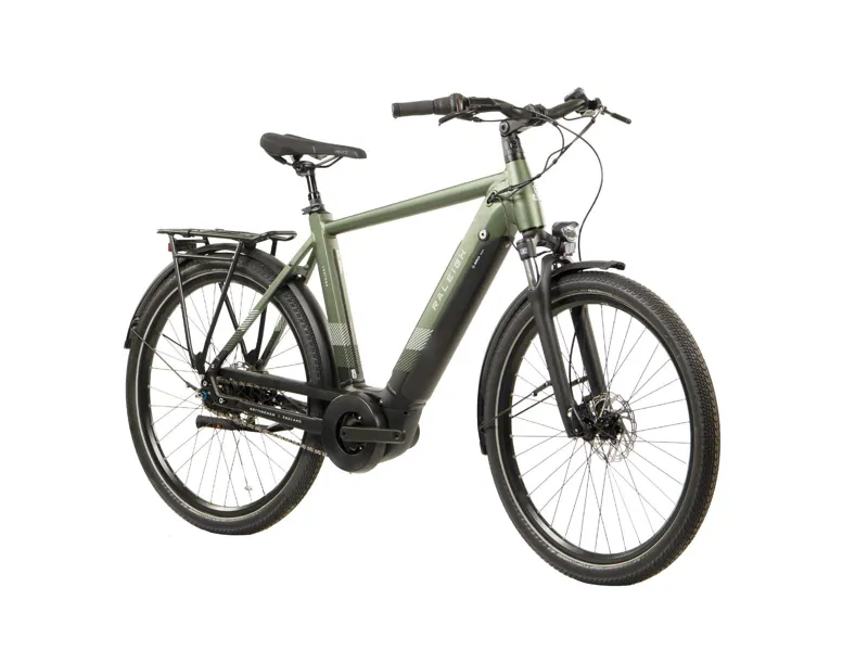 2024 Raleigh Centros - Hub Geared Electric Bike - Khaki Green-7