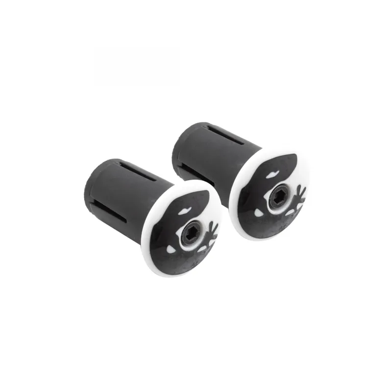 Lizard Skins DSP Bar Tape V2 Screw-in End Plugs in White