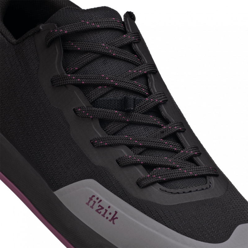 Fizik Gravita Versor Flat Shoes - Black / Purple-4