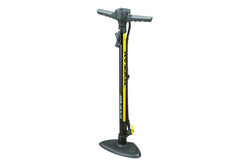 Topeak JoeBlow Elite Floor Pump in Black/Yellow-1