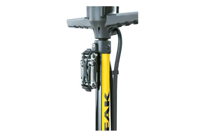 Topeak JoeBlow Elite Floor Pump in Black/Yellow-2