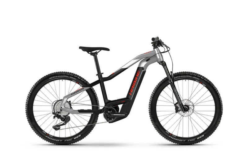 2021 Haibike HardSeven 9 625Wh Electric Mountain Bike in Black