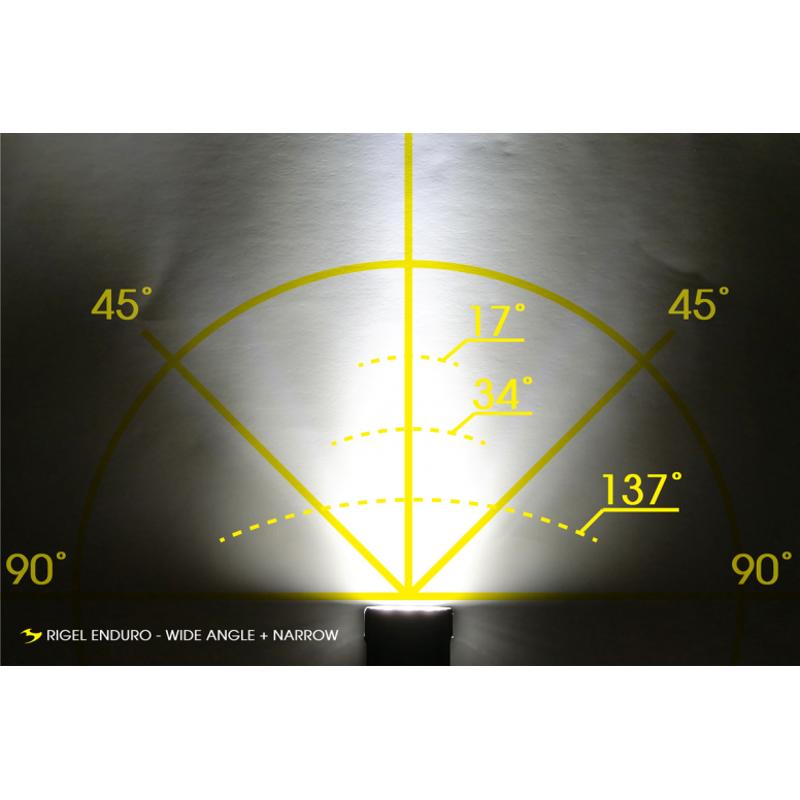 Moon Sport Rigel Enduro - 2600 lumen Front Light - Black-3