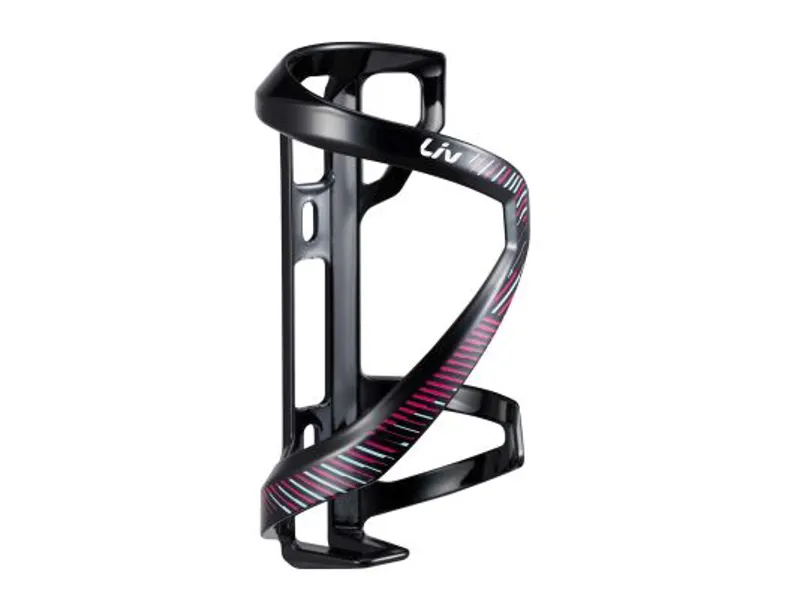Liv Airway Sport Sidepull Bottle Cage - Black / Purple