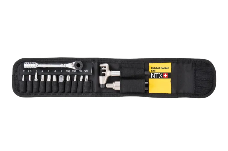 Topeak Ratchet Rocket Lite NTX+ Ratchet Tool Set in Black/Silver-1