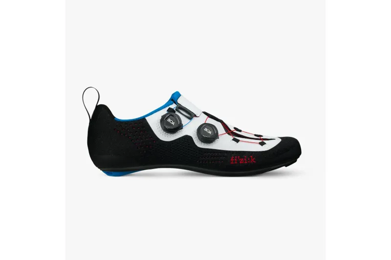 Fizik R1 Transiro Triathlon Shoe in Black/White-2