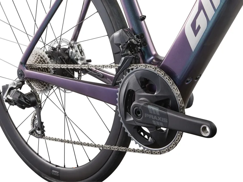 2025 Giant Defy Advanced E+ Elite 0 - Lightweight Electric Road Bike - Blue Dragonfly-7