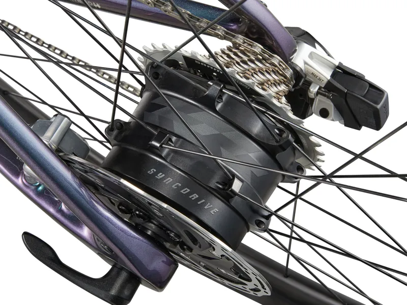 2025 Giant Defy Advanced E+ Elite 0 - Lightweight Electric Road Bike - Blue Dragonfly-8