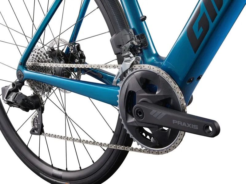 2025 Giant Defy Advanced E+ Elite 2 - Lightweight Electric Road Bike - Sea Sparkle-4