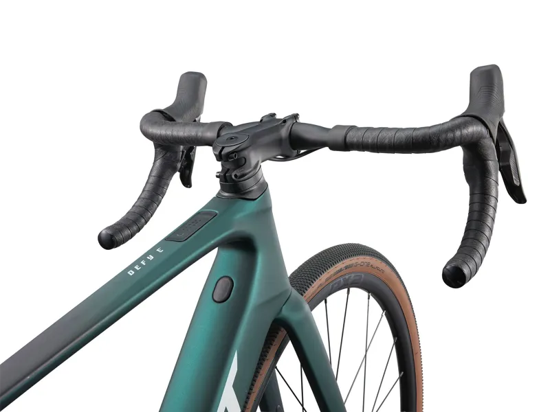 2025 Giant Defy Advanced E+ Elite AR - Lightweight Electric All-Road Bike - Matte Kelp Forest / Black-5