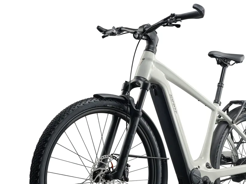 2026 Giant Explore E+ 0 - Electric Hybrid Bike - Snow Drift-2