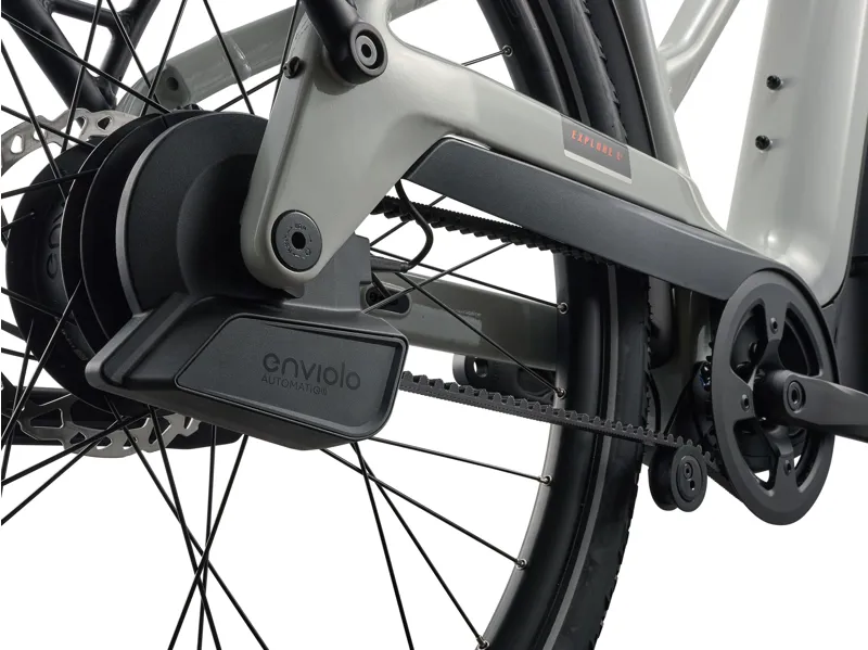 2026 Giant Explore E+ 0 - Electric Hybrid Bike - Snow Drift-8