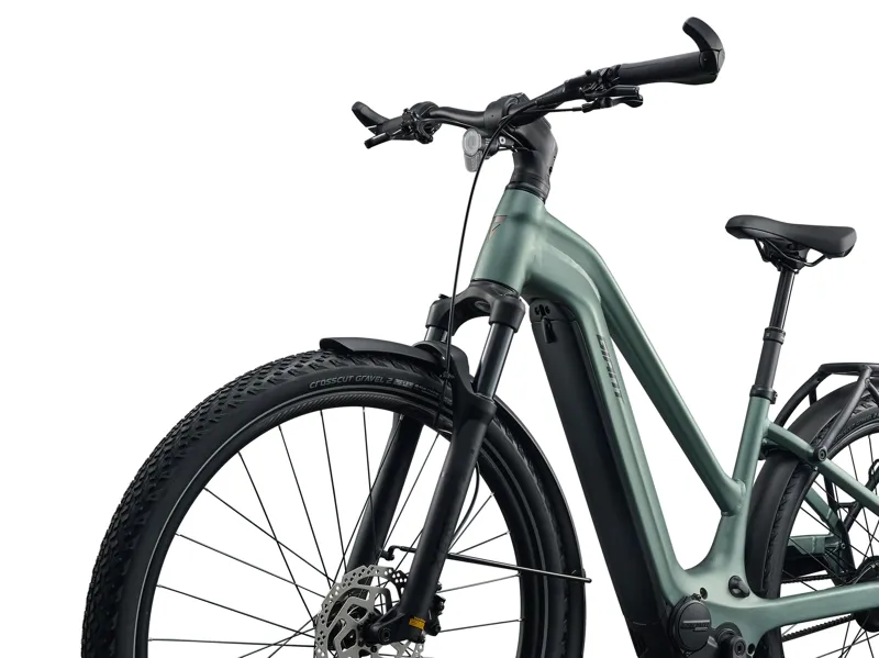 2026 Giant Explore E+ 2 - Electric Hybrid Bike - Alpine Green - Staggered Frame-7