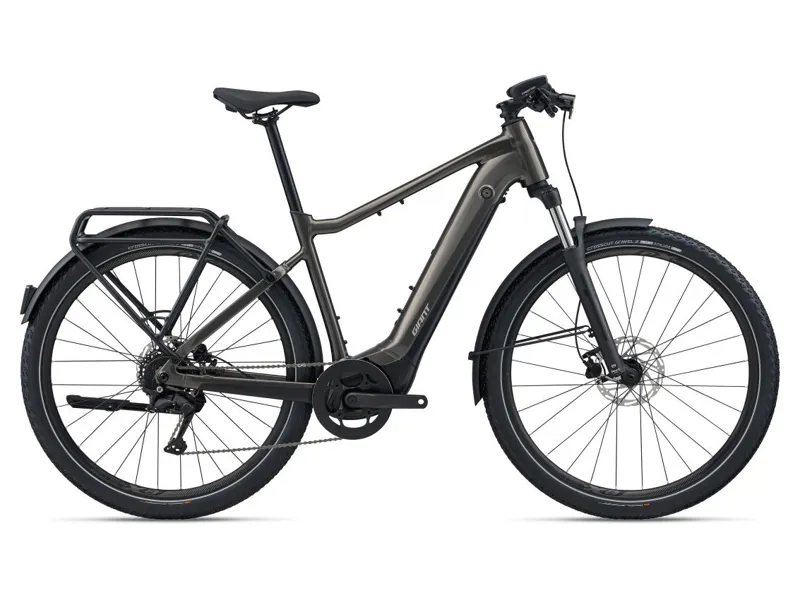 2026 Giant Explore E+ 4 - Electric Hybrid Bike - Stealth Chrome