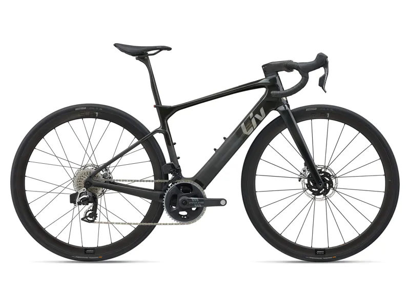 2025 Liv Avail Advanced E+ Elite 0 - Lightweight Electric Road Bike - Raw Carbon