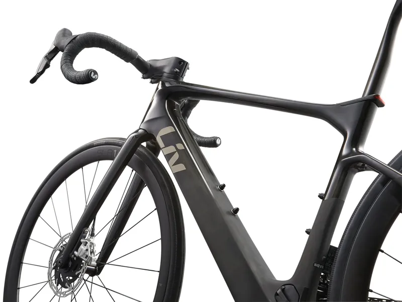 2025 Liv Avail Advanced E+ Elite 0 - Lightweight Electric Road Bike - Raw Carbon-13