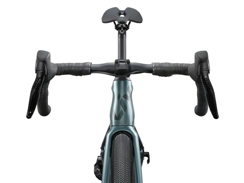 2025 Liv Avail Advanced E+ Elite AR - Lightweight Electric All-Road Bike - Gloss Silver Pine-4
