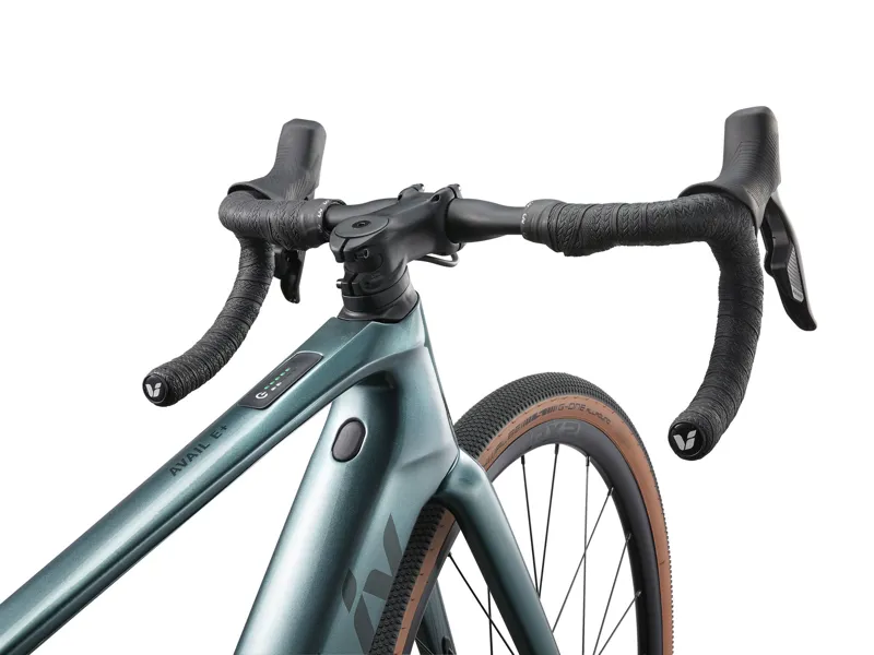 2025 Liv Avail Advanced E+ Elite AR - Lightweight Electric All-Road Bike - Gloss Silver Pine-5