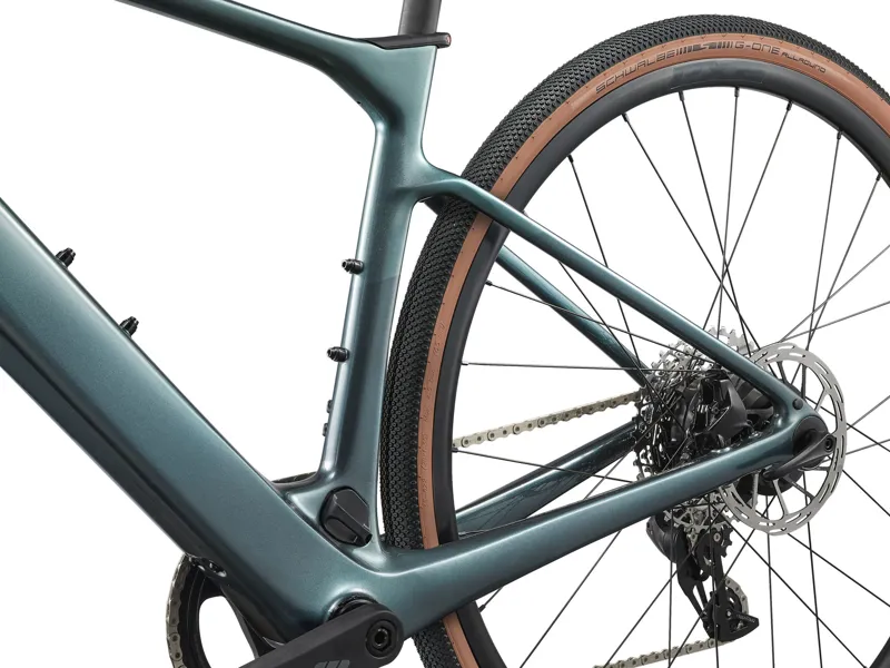 2025 Liv Avail Advanced E+ Elite AR - Lightweight Electric All-Road Bike - Gloss Silver Pine-9