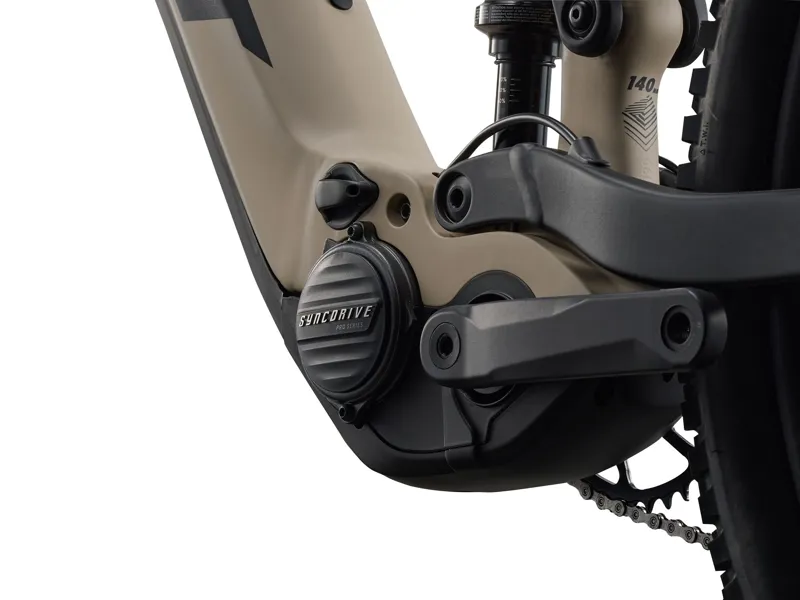 2027 Giant Stance E+ 1 electric full suspension mountain bike / Almond - Black-3