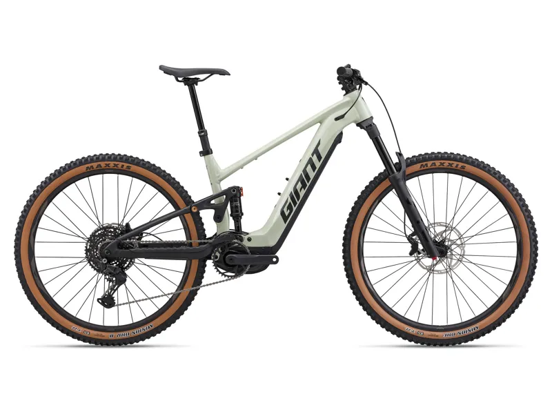 2027 Giant Stance E+ 2 electric full suspension mountain bike / Desert Sage - Black